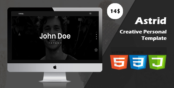 Astrid-Creative Personal Template