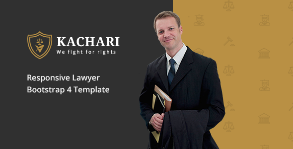 Kachari - Personal Lawyer & Attorney HTML Template