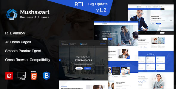 Mushawart-Business, Consulting and Professional Services HTML Template