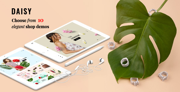 Daisy - Minimal Ecommerce Bootstrap 4 HTML Template