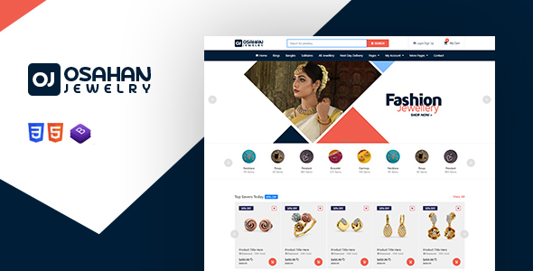 Osahan Jewelry - Bootstrap Responsive Jewelry Light Template