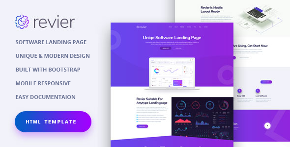 NioSoft - Unique Software Landing Page