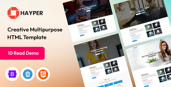 Hayper - Creative Multipurpose HTML Template