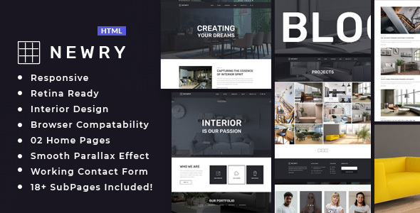 Newry - Architecture & Interior Template
