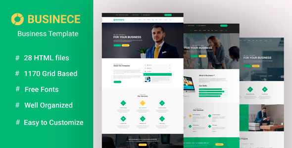 Businece -Business Multipurpose and Corporate Template