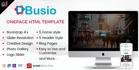 Busio - Multipurpose HTML Template