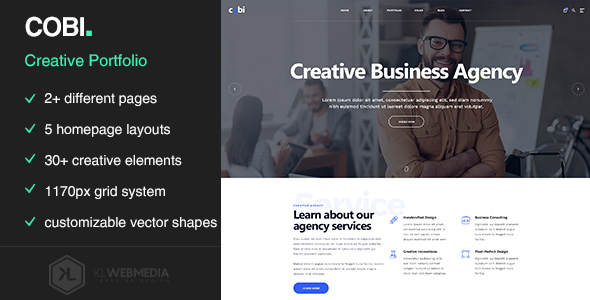 Cobi - Creative Portfolio HTML5 Template