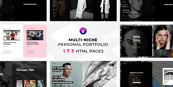 VALO — Multi-Niche Personal Portfolio