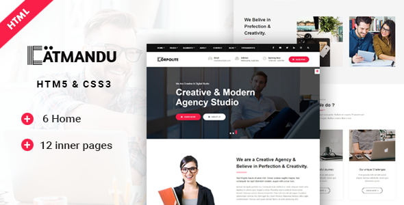 Catmandu | Multi-Purpose Corporate Template