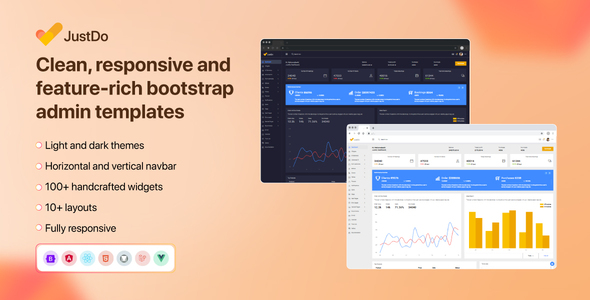 JustDo - Responsive Bootstrap Admin Template