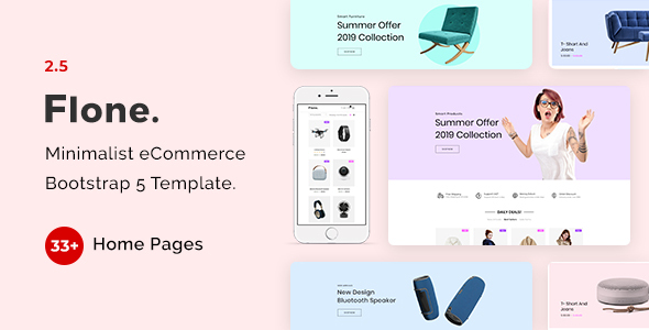 Flone - Clean, Minimal eCommerce HTML Template