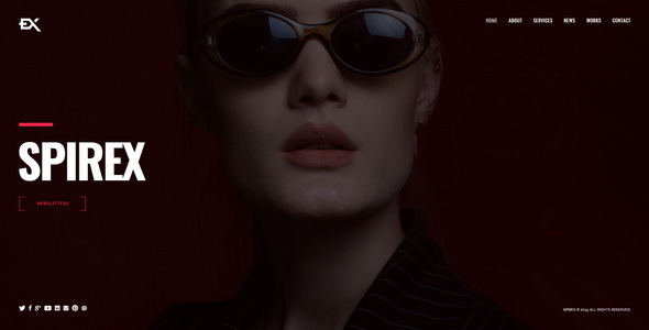 Spirex - Photography Portfolio Template
