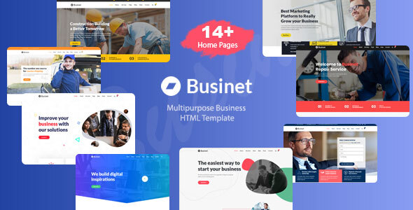 Businet - Business HTML Template
