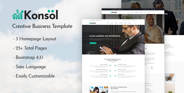 Konsol – Creative Business Template