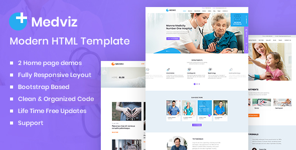 Medviz - Health & Medical template