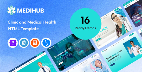 MediHub - Medical & Health HTML Template