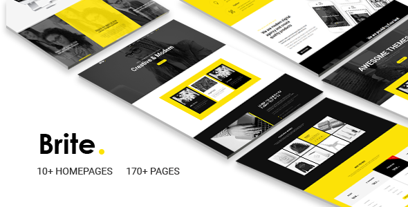 Brite | Responsive MultiPurpose HTML Website Template | Business