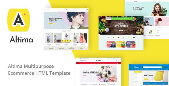 Altima - Minimal Ecommerce HTML5 Template