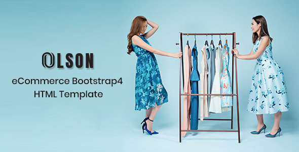 Fashion Boutique eCommerce bootstrap template - Olson