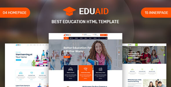 Eduaid - Education HTML5 Template