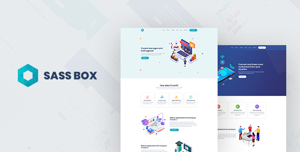 Sassbox - Startup and SaaS Template