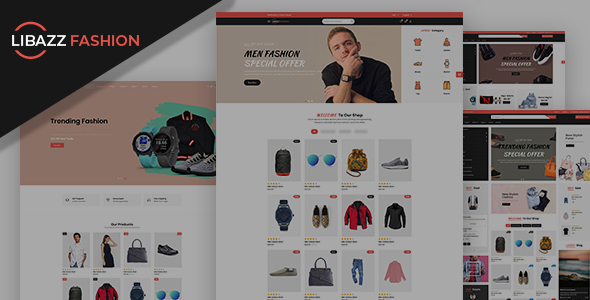 Libazz - The Responsive Bootstrap 4 Multipurpose eCommerce Template