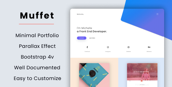 Muffet - Minimal Portfolio