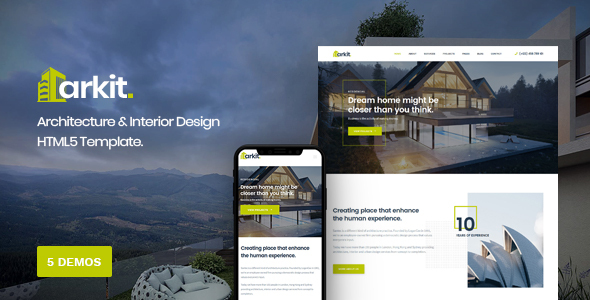 Arkit - Architecture & Interior HTML Template