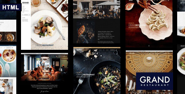 Grand Restaurant HTML Template