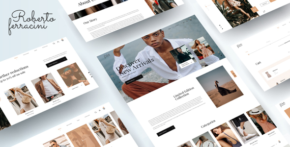 Roberto Ferracini - Fashion and Clothing Shop Template