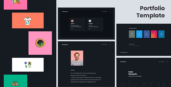Palat - Portfolio Template