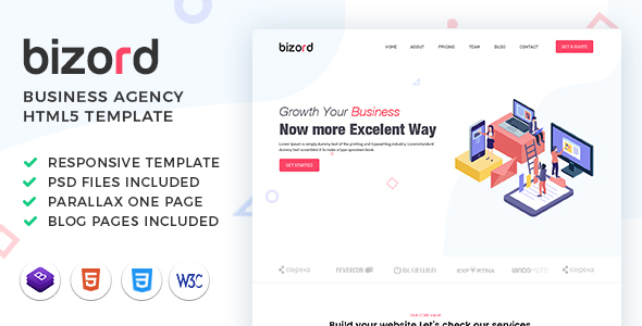 Bizord - Business Agency HTML Template
