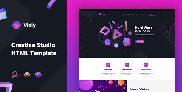 Violy - Creative Studio HTML Template