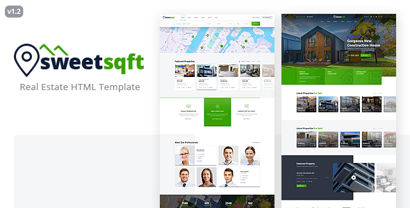 Sweetsqft - Real Estate HTML Template