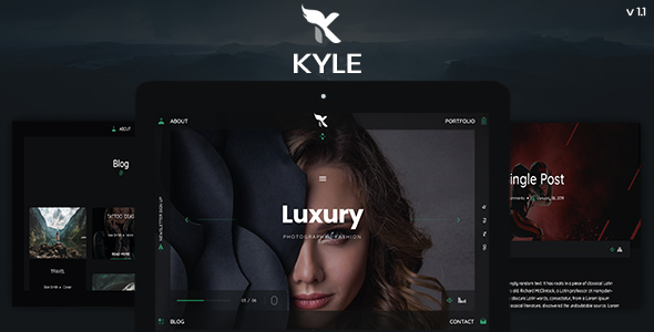 Kyle - Creative Portfolio Template