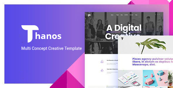 Thanos - Creative Bootstrap 5 HTML Template