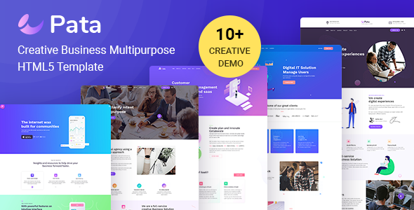 PATA: Corporate Business Agency Bootstrap 5 Template
