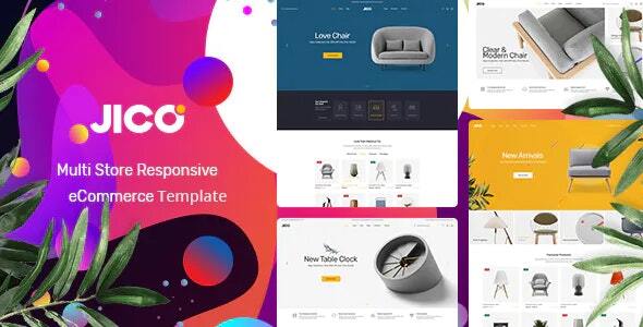 Jico – Modern Furniture eCommerce HTML Template