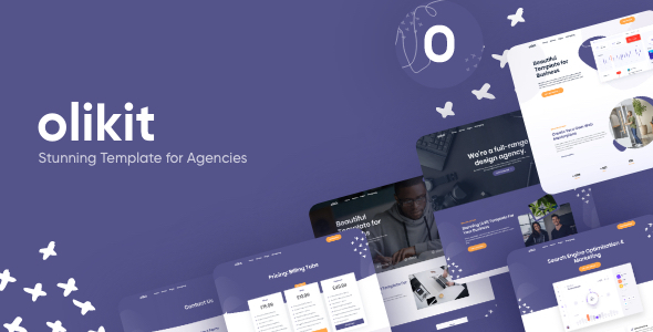 Olikit - Creative SaaS & Agency  Template