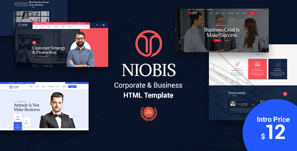 NioBis - Corporate Consulting HTML Template