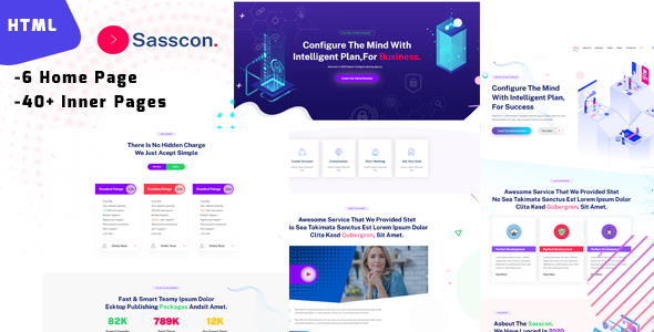 sasscon - Saas & Digital Agency Template