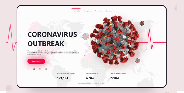 Teracov - Coronavirus & COVID-19 Medical Prevention Template