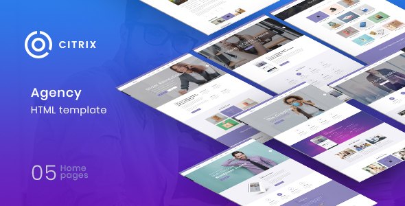 Citrix - Agency Multipurpose HTML5 Template