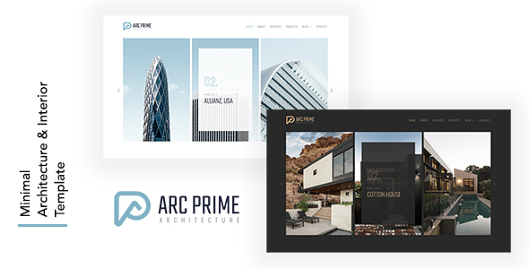 ARC PRIME - Minimal Architecture & Interior Template