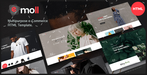 Emoll - Multipurpose eCommerce HTML5 Template