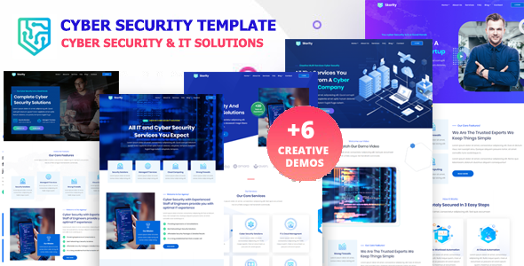 Skerlty - Cyber Security Company HTML Template