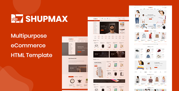 Shupmax - Multipurpose eCommerce HTML Template