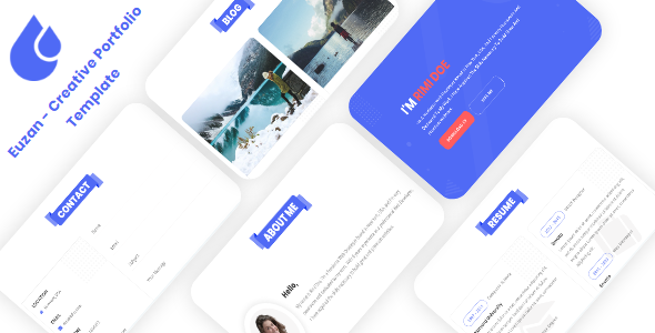 Euzan - Creative Portfolio Template