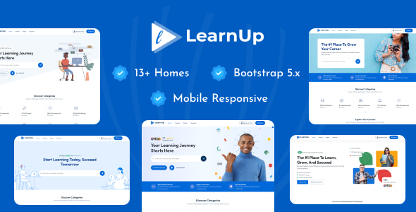 LearnUp - Education HTML Template
