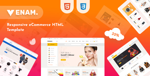 Venam - Multipurpose eCommerce HTML Template
